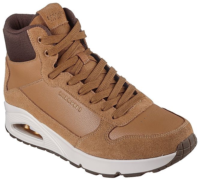 Skechers UNO Sneaker, Mid Cut Sneaker, Schnürboots mit gepolstertem Schaftr günstig online kaufen