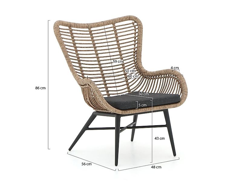 Intenso Rovello Gartensessel günstig online kaufen