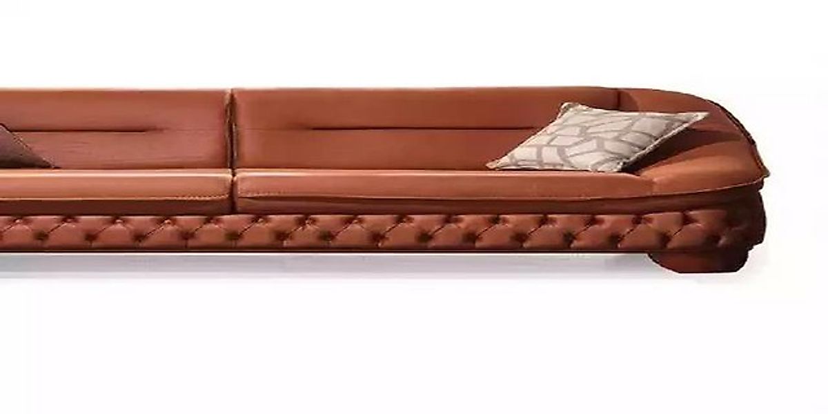 Xlmoebel Sofa Wohnzimmer-Sitzgarnitur 3+3+1 Chesterfield-Sofas Set Komplett günstig online kaufen