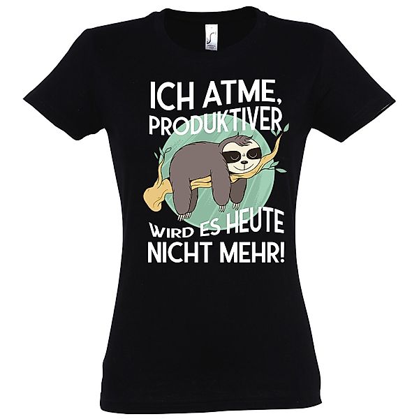 Youth Designz T-Shirt Ich atme, produktiver günstig online kaufen