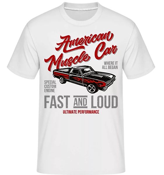 American Muscle Car · Shirtinator Männer T-Shirt günstig online kaufen