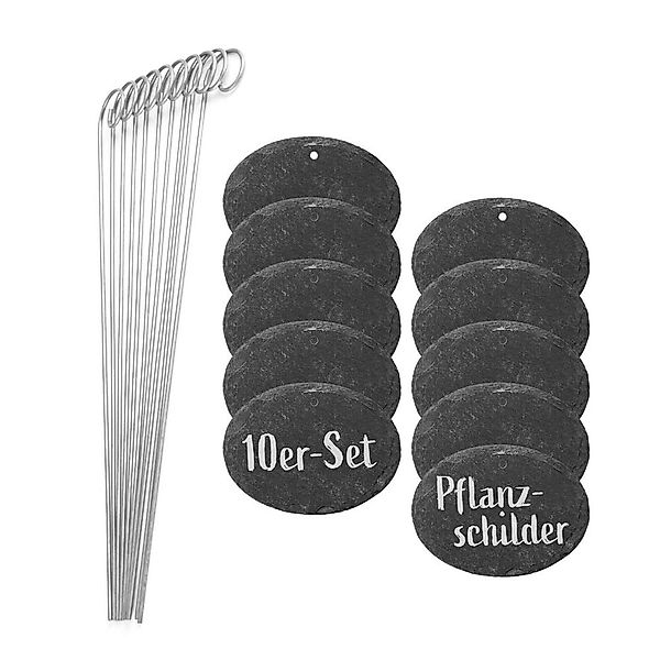 Hoberg Gartenstecker HOBERG Pflanzschilder-Set inkl. Erdspieße und günstig online kaufen