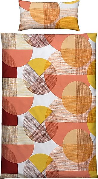 Erwin Müller Bettwäsche Bettwäsche, Biber, Kreise günstig online kaufen