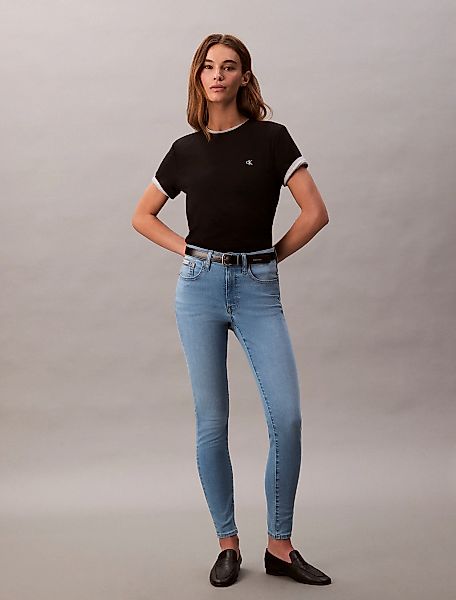 Calvin Klein Jeans Skinny-fit-Jeans "MID RISE SKINNY", Mit Gürtelschlaufen günstig online kaufen