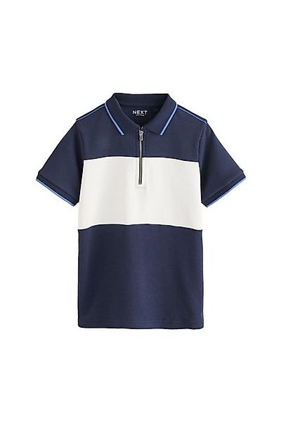 Next Poloshirt Kurzärmeliges Polo-Shirt mit Blockfarben (1-tlg) günstig online kaufen