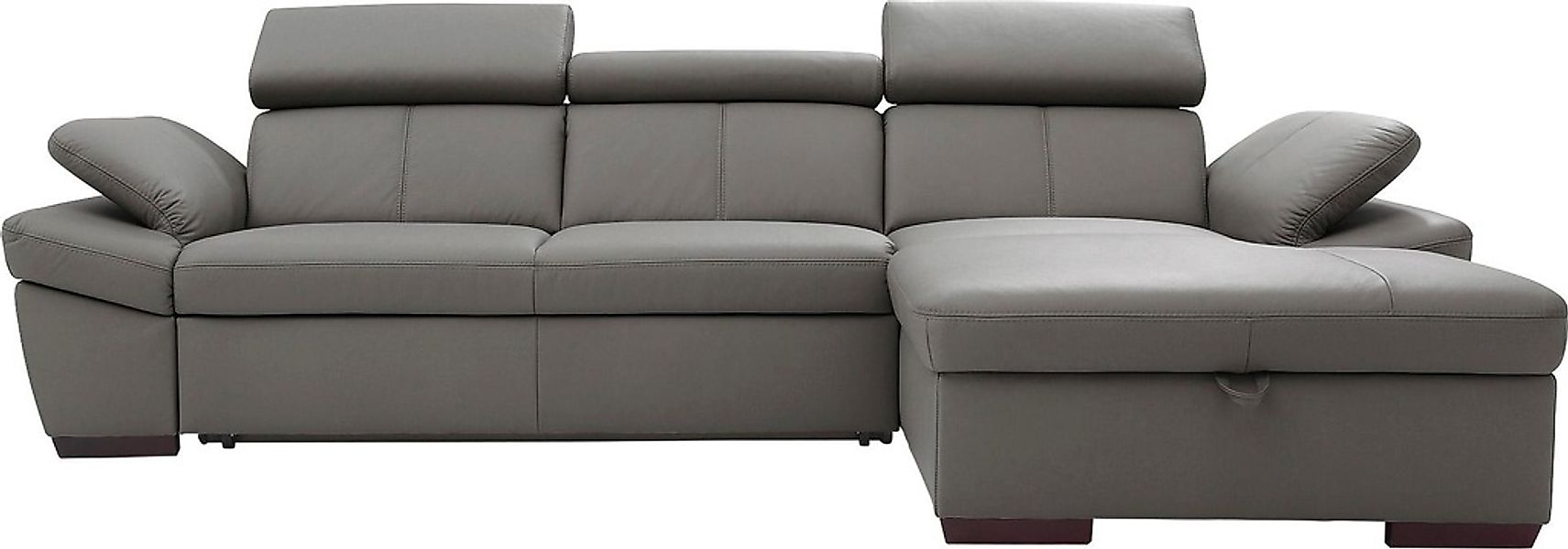 exxpo - sofa fashion Ecksofa "Salerno, Funktionssofa, Breite 280cm, hoher S günstig online kaufen