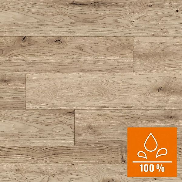 Kaindl Poseidon Laminat 7 mm Wasserfest Barbados Oak günstig online kaufen