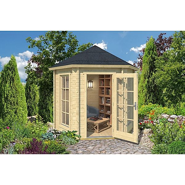 LASITA MAJA Pavillon "Inverness" BxT: 320x277,1 cm, Fichtenholz günstig online kaufen