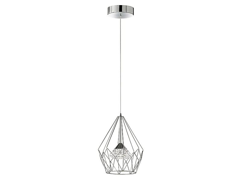 WOFI LED Pendelleuchte, Dimmer, LED fest integriert, Warmweiß, einflammig, günstig online kaufen