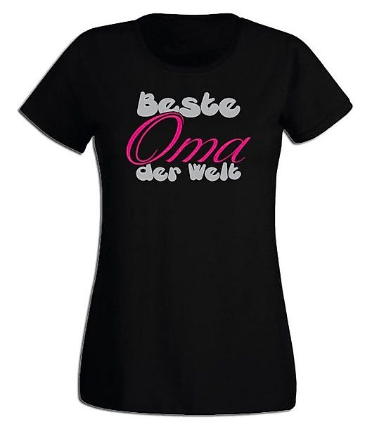 G-graphics T-Shirt Damen T-Shirt - Beste Oma der Welt Slim-fit-Shirt, mit F günstig online kaufen