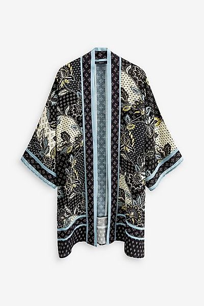 Next Blusenkimono Langer Kimono mit Blumenbordüre (1-tlg) günstig online kaufen