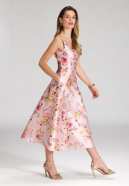 SWING Cocktailkleid Taillierter Schnitt mit Rock günstig online kaufen