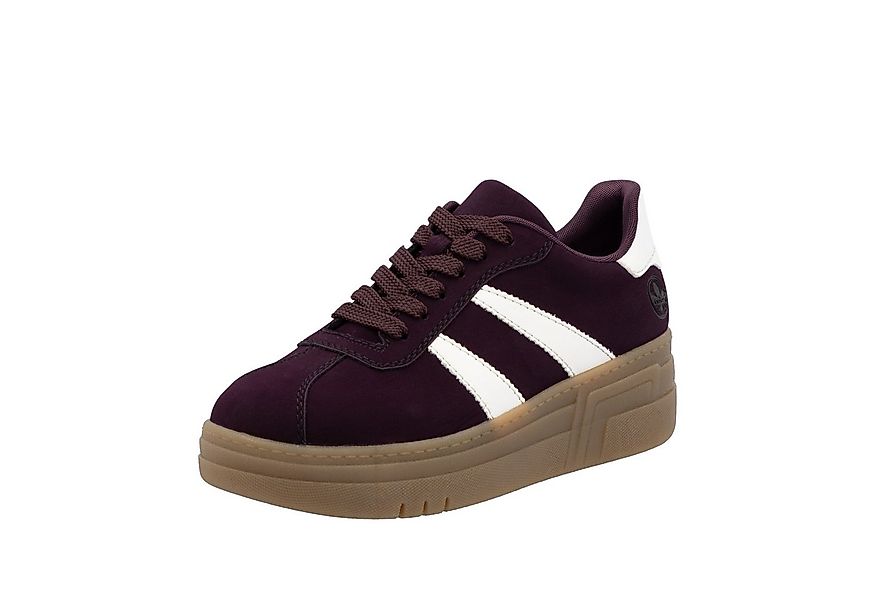 Rieker Plateausneaker Basket-Sneaker, Retro-Sneaker, Schnürschuh mit weiche günstig online kaufen