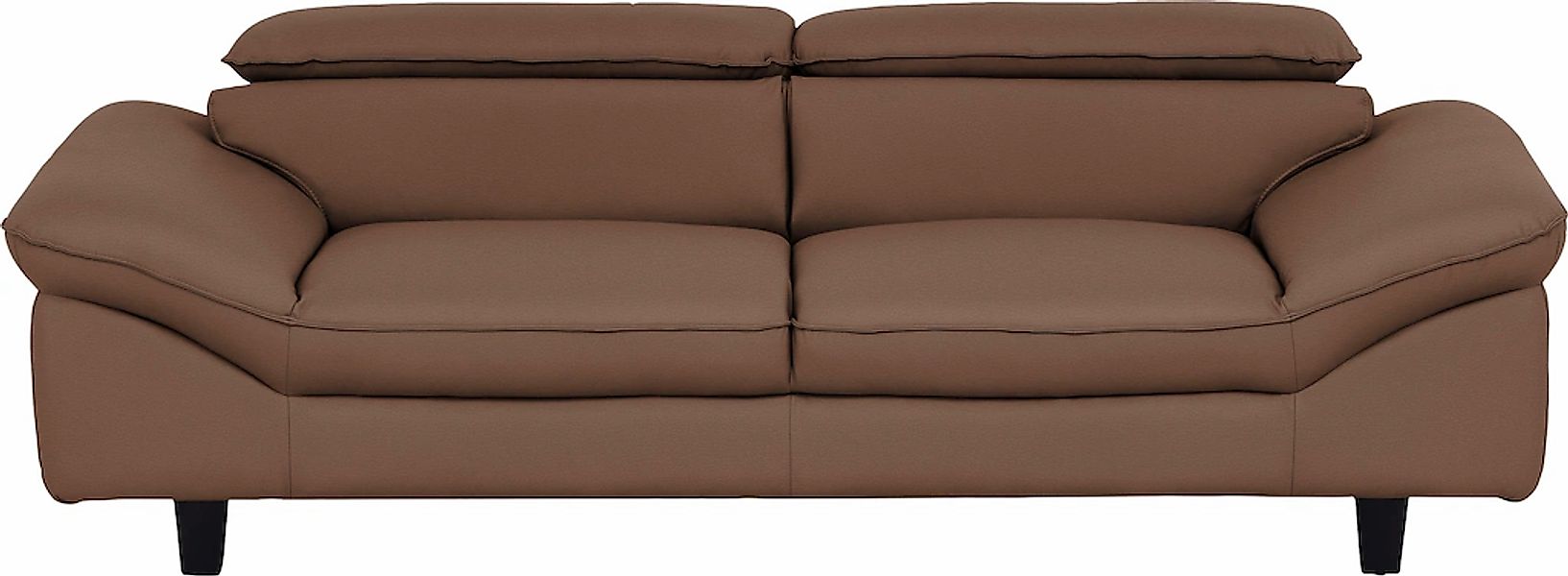 Home affaire 3-Sitzer "Pilot", Big-Sofa mit Kopfteilverstellung günstig online kaufen