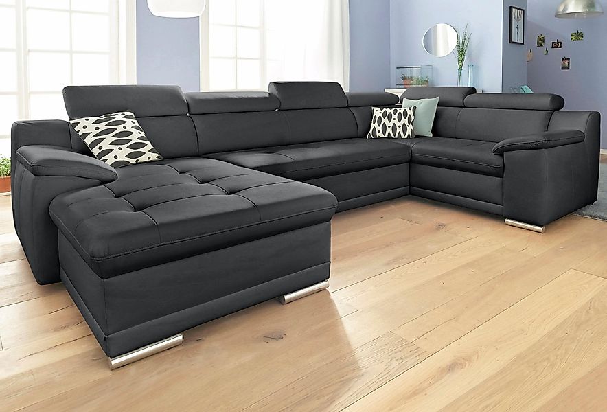 sit&more Wohnlandschaft Andiamo U-Form, mit Kopfteilverstellung, günstig online kaufen