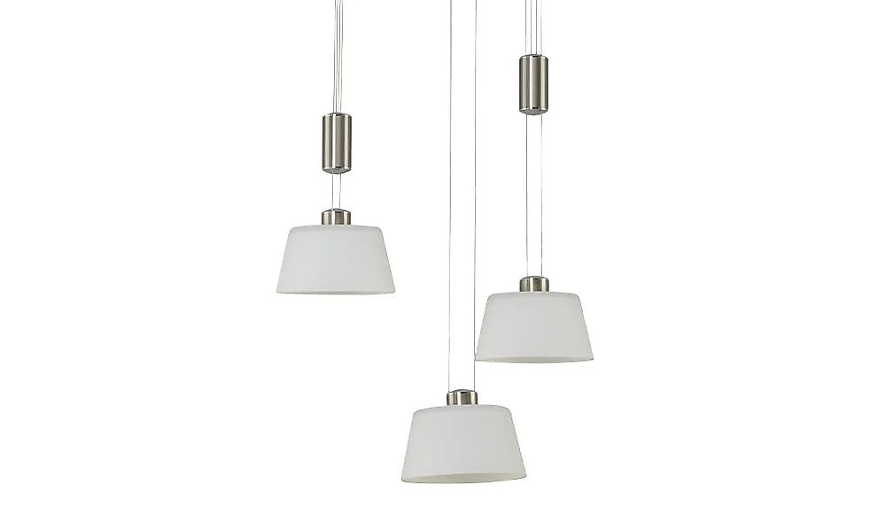 HELL-höllisch gutes Licht LED-Pendelleuchte   ¦ silber ¦ Maße (cm): H: 150 günstig online kaufen