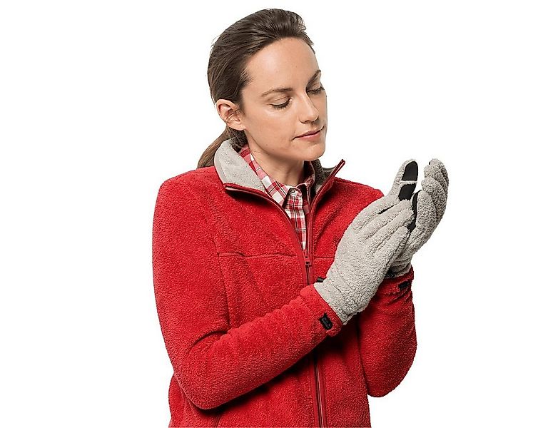 Jack Wolfskin Fleecehandschuhe Chilly Walk Glove - touchscreenfreundlich, w günstig online kaufen