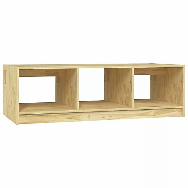 vidaXL Couchtisch 110x50x34 cm Massivholz Kiefer günstig online kaufen