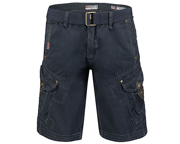 Geographical Norway Cargoshorts Geographical Norway peanut Navy (1-tlg) Mit günstig online kaufen