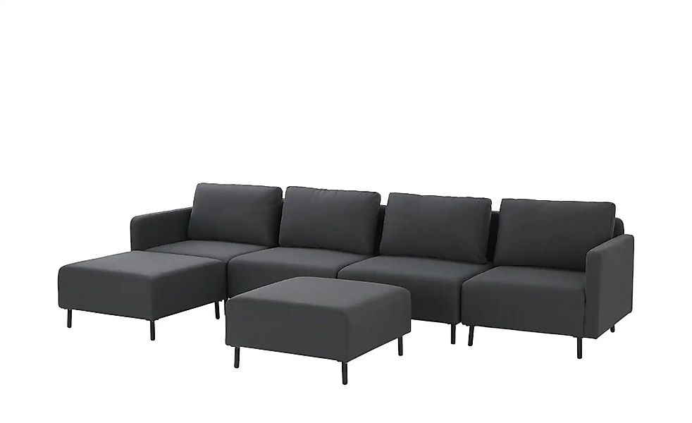 Lounge-Set  Holly ¦ grau Garten > Gartenmöbel > Gartenmöbelsets - Höffner günstig online kaufen