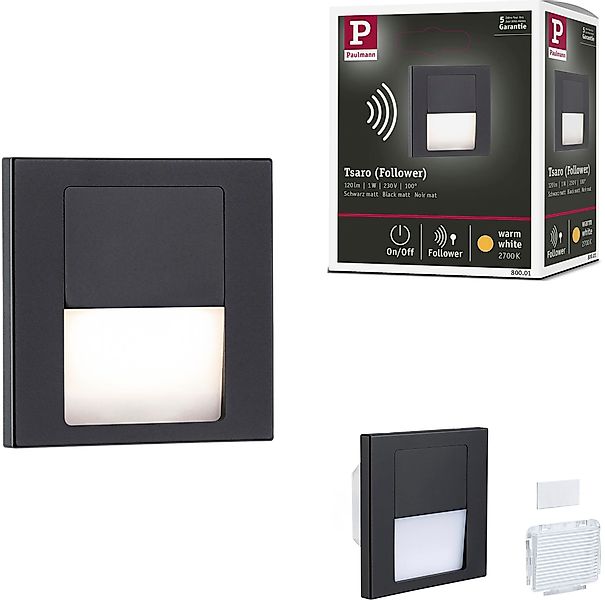 Paulmann LED Einbauleuchte LED Wandeinbauleuchte Tsaro günstig online kaufen