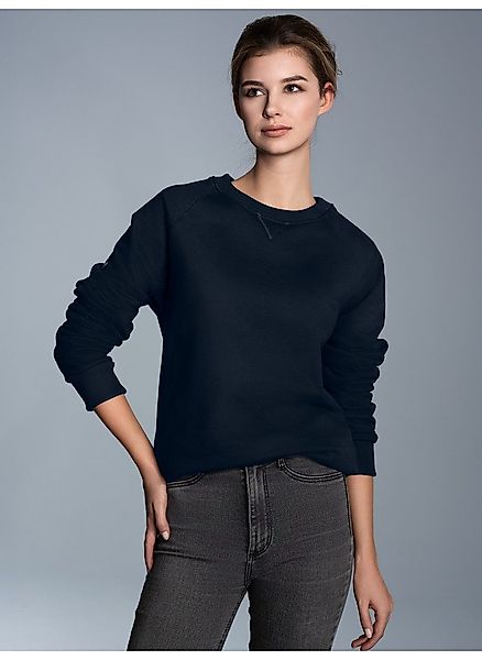 Trigema Sweatshirt TRIGEMA Sweatshirt mit angerauter günstig online kaufen