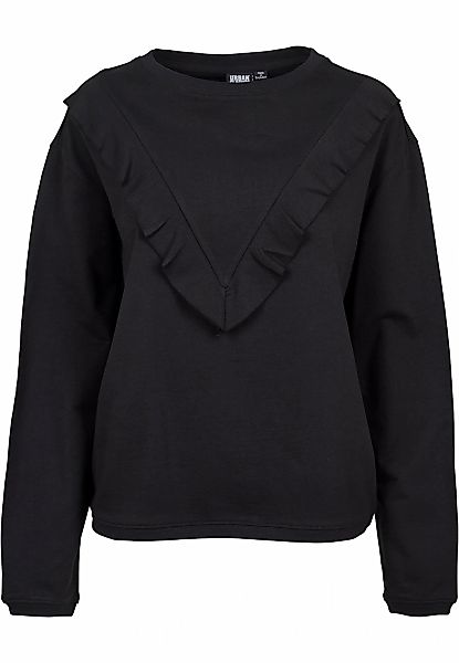 URBAN CLASSICS Sweatshirt "Urban Classics Damen Ladies Terry Volant Crew" 1 günstig online kaufen