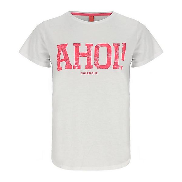 salzhaut T-Shirt Damen Kurzarm-Shirt Steentje mit Ahoi-Print - Sommershirt günstig online kaufen