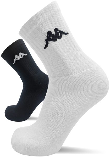 Kappa Tennissocken 6-24 Paar Sportsocken Schwarz günstig online kaufen