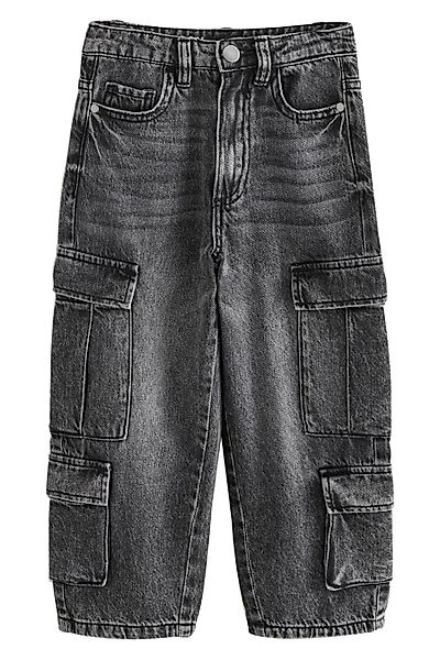 Next Cargojeans Breite Tapered Cargo-Jeans aus günstig online kaufen