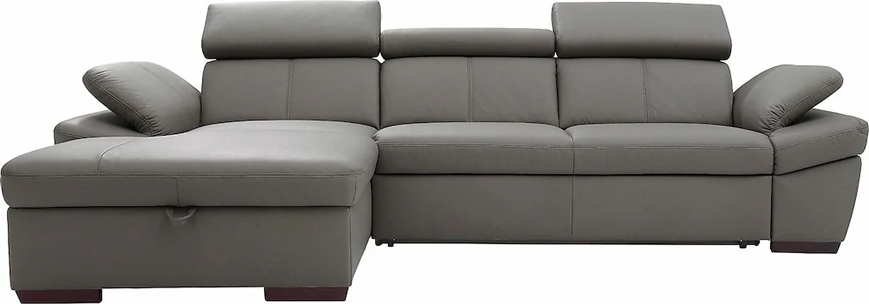 exxpo - sofa fashion Ecksofa "Salerno, Funktionssofa, Breite 280cm, hoher S günstig online kaufen