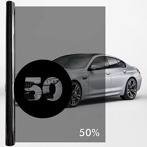 HS.SUPPLY Sonnenschutz-Fensterfolie Scheibentönungsfolie, Auto Scheiben Tön günstig online kaufen