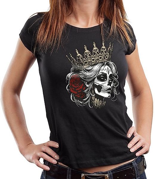 GASOLINE BANDIT® T-Shirt Damen Lady Biker günstig online kaufen