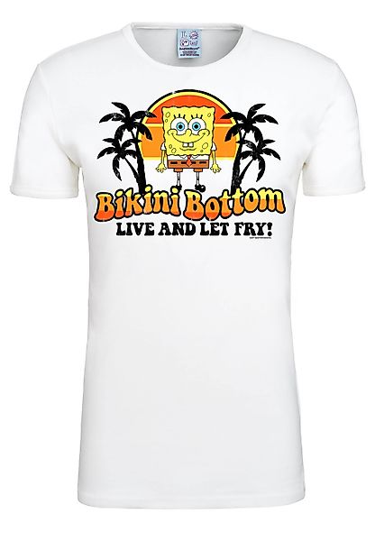 LOGOSHIRT T-Shirt "Spongebob – Bikini Bottom", mit lizenzierten Originaldes günstig online kaufen