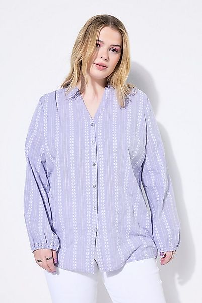 Studio Untold Hemdbluse Bluse Loose Shape Stickerei günstig online kaufen