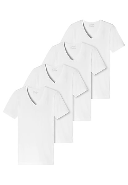 Schiesser Unterhemd 4er-Pack - 95/5 - günstig online kaufen