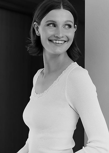 rosemunde Langarmshirt Babette Silk Blouse günstig online kaufen