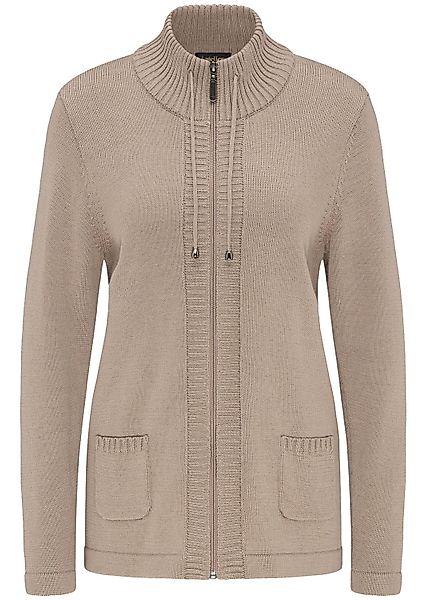 GOLDNER Strickjacke Kurzgröße: Sportliche Strickjacke günstig online kaufen