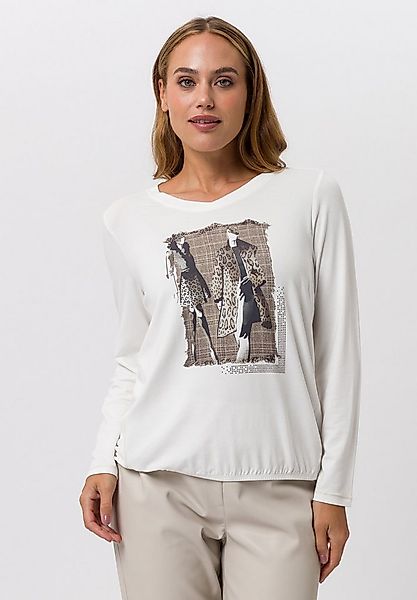 TUZZI Langarmshirt mit Frontmotiv günstig online kaufen