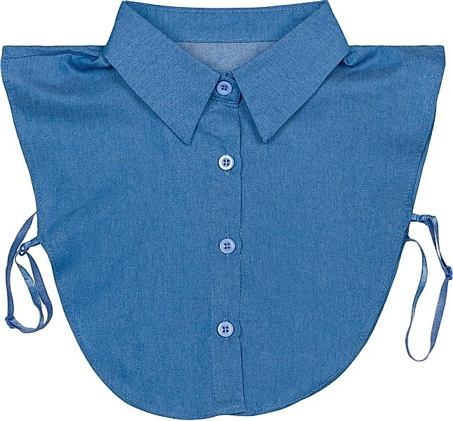 styleBREAKER Einsteckkragen Jeans Blusenkragen, (1 St) günstig online kaufen