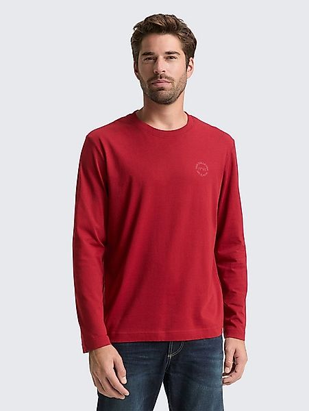 TOM TAILOR Langarmshirt T-Shirt Langarmshirt mit Print günstig online kaufen