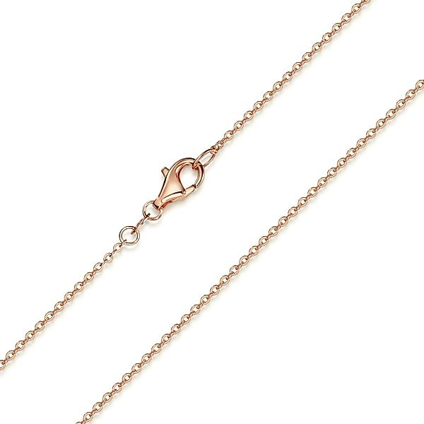 Materia Gliederkette Damen Rosegold Ankerkette Fein günstig online kaufen