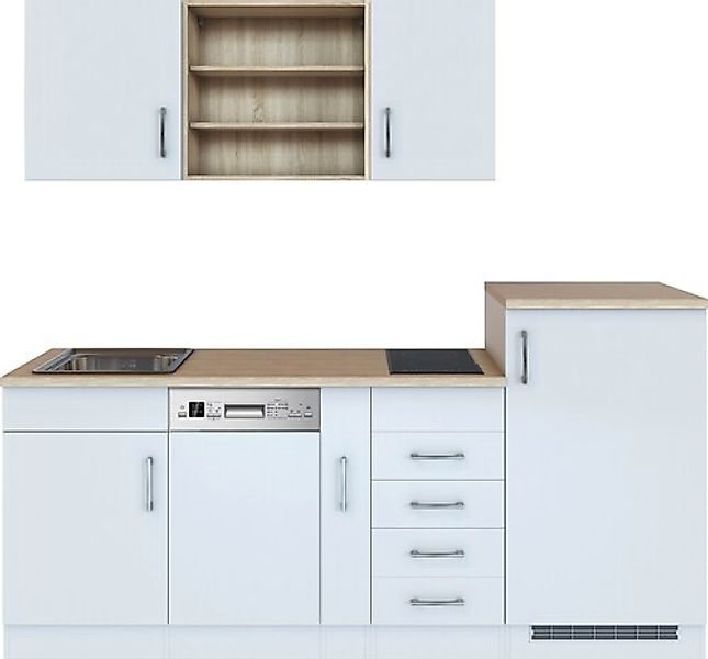 HELD MÖBEL Küche »Mali«, Breite 210 cm, mit E-Geräten günstig online kaufen