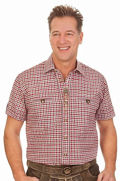 orbis Trachtenhemd Trachtenhemd - KASPIAN - rot günstig online kaufen