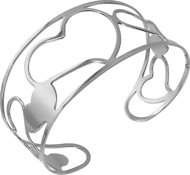 Amello Armspange Amello Herzen Damen Armreif silber (Armspange), Damen Arms günstig online kaufen