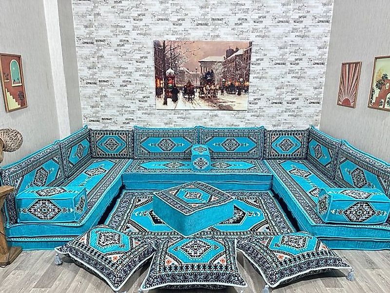 CaddeBuy Sofa Arabische Ecke Majlis, Sitzkissen, Orientalisches Sofa, Sitze günstig online kaufen