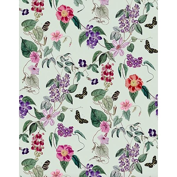 Schöner Wohnen Vliestapete New Delight Floral Hellgrün 270 x 212 cm FSC® günstig online kaufen