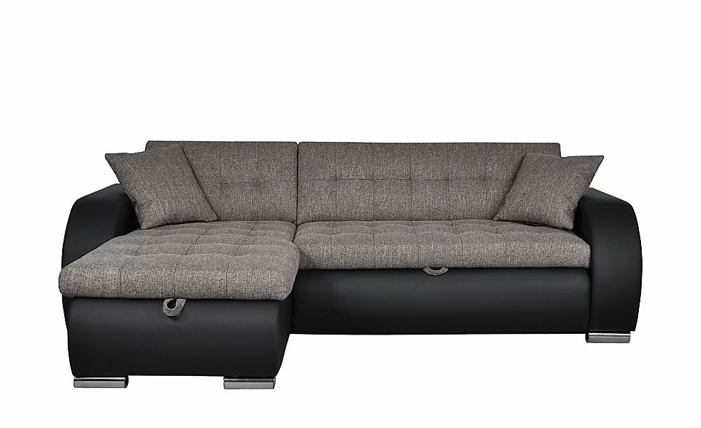 Ecksofa  Aries ¦ grau ¦ Maße (cm): B: 242 H: 88 T: 161.0 Polstermöbel > Sof günstig online kaufen