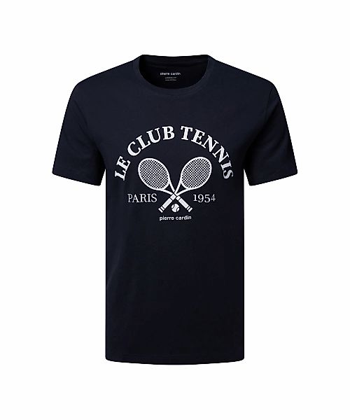 Pierre Cardin T-Shirt mit trendy Tennis-Print günstig online kaufen