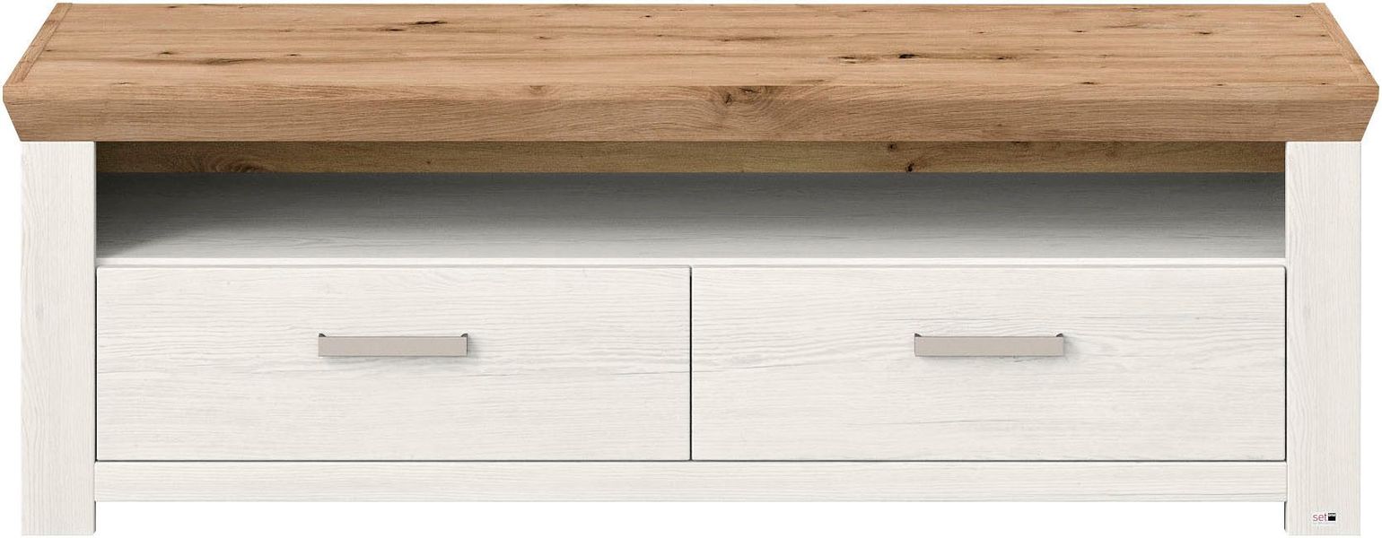 set one by Musterring Lowboard "York" Typ 31, mit 2 Schubkästen, Beleuchtun günstig online kaufen